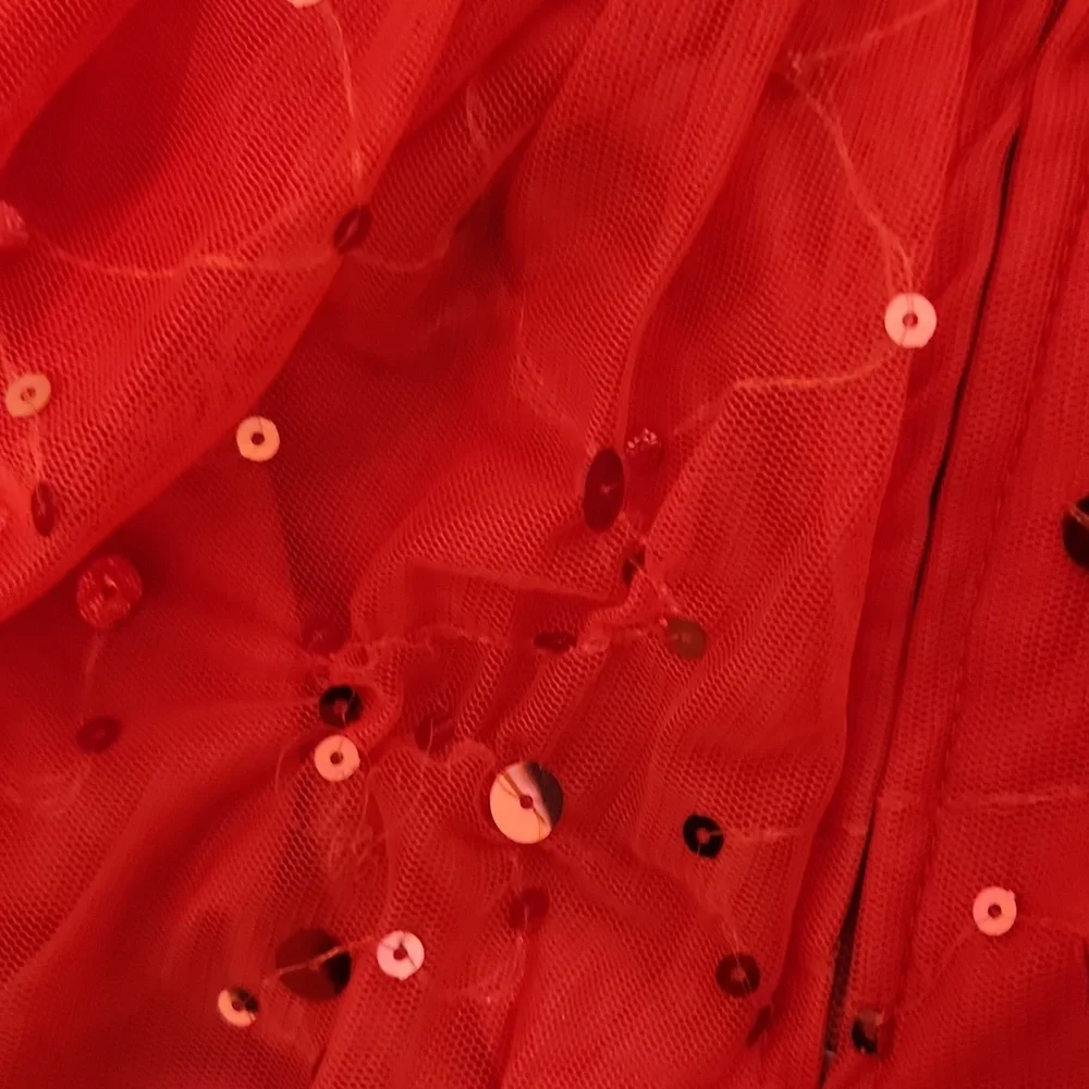 Rue21 Womens Red Sequin Dress Size XL - Picture 8 of 10